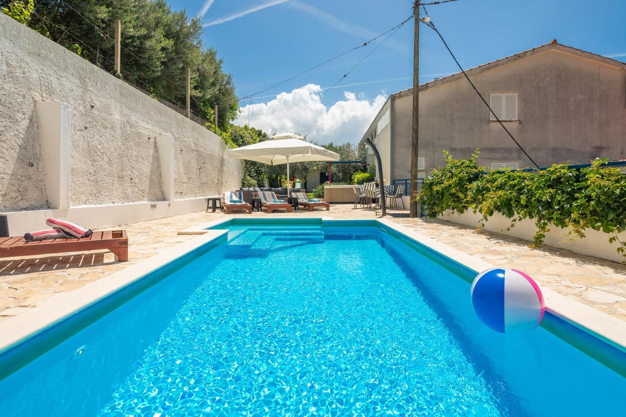 Caleta Seaview Suites II - Pool & Jacuzzi Lokva Rogoznica Eksteriør bilde