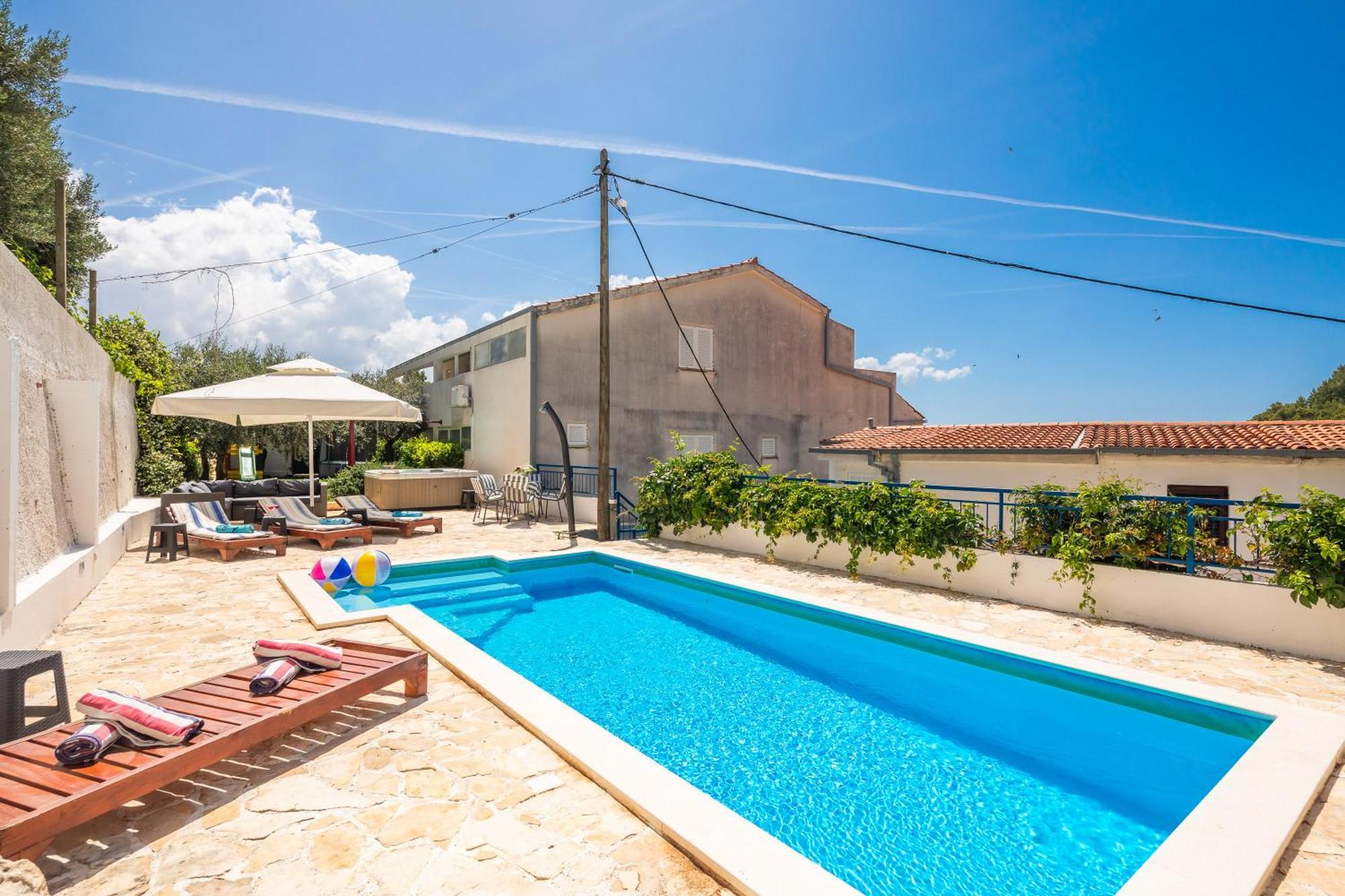 Caleta Seaview Suites II - Pool & Jacuzzi Lokva Rogoznica Eksteriør bilde